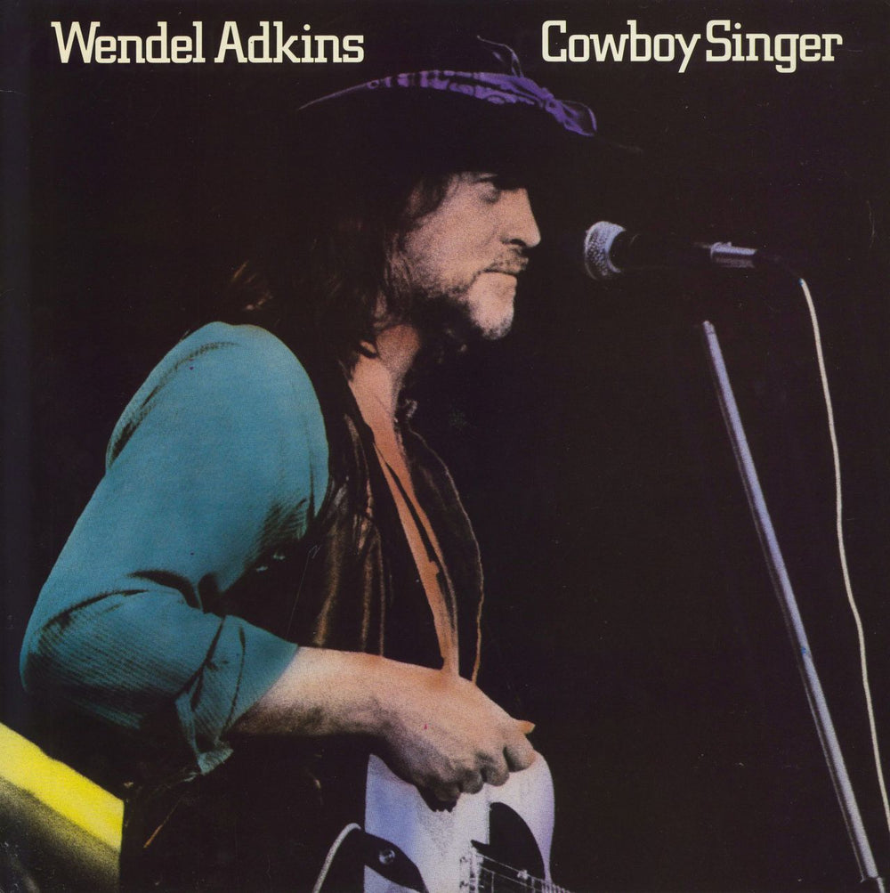 Wendel Adkins Cowboy Singer Swedish vinyl LP album (LP record) MILL5025