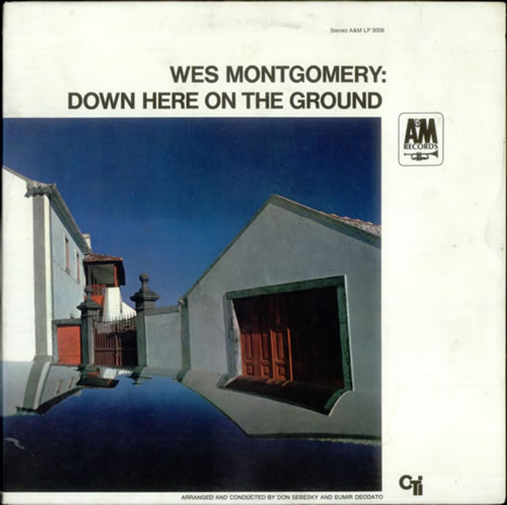 Wes Montgomery Down Here On The Ground US vinyl LP album (LP record) SP-3006