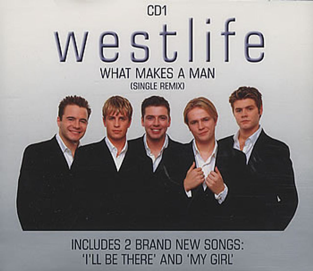 Westlife What Makes A Man UK CD single (CD5 / 5") 74321823862