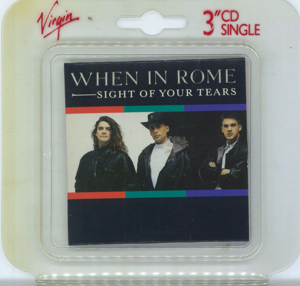 When In Rome Sight Of Your Tears UK 3" CD single (CD3) TENCD267