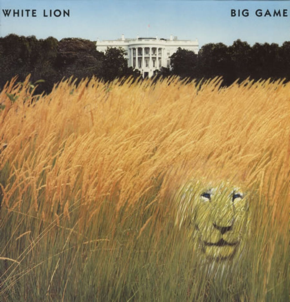 White Lion Big Game UK vinyl LP album (LP record) WX277