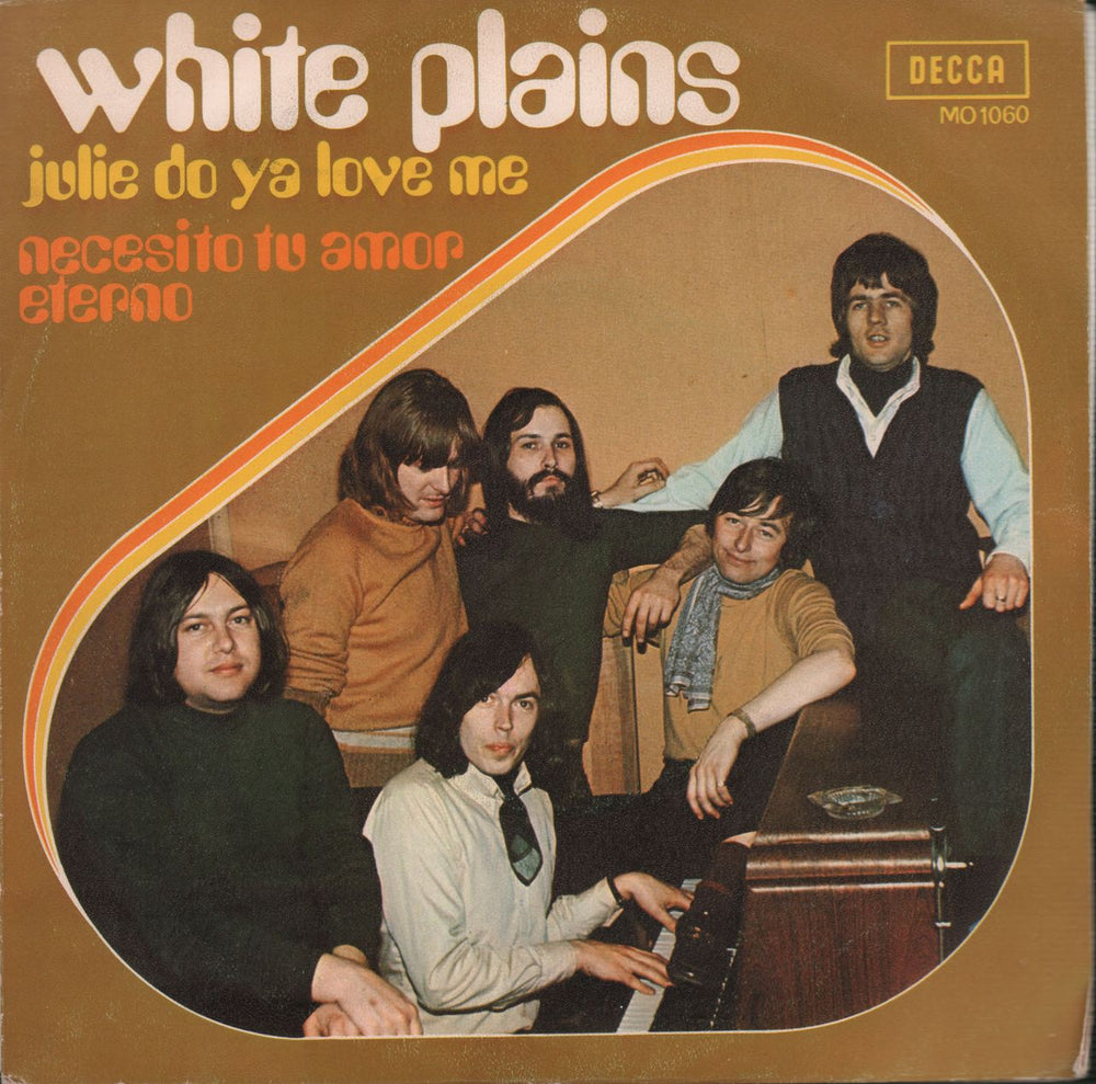 White Plains Julie Me Quieres Spanish Promo 7" vinyl single (7 inch record / 45) MO1060