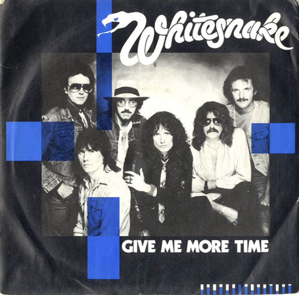 Whitesnake Give Me More Time UK 7" vinyl single (7 inch record / 45) BP422