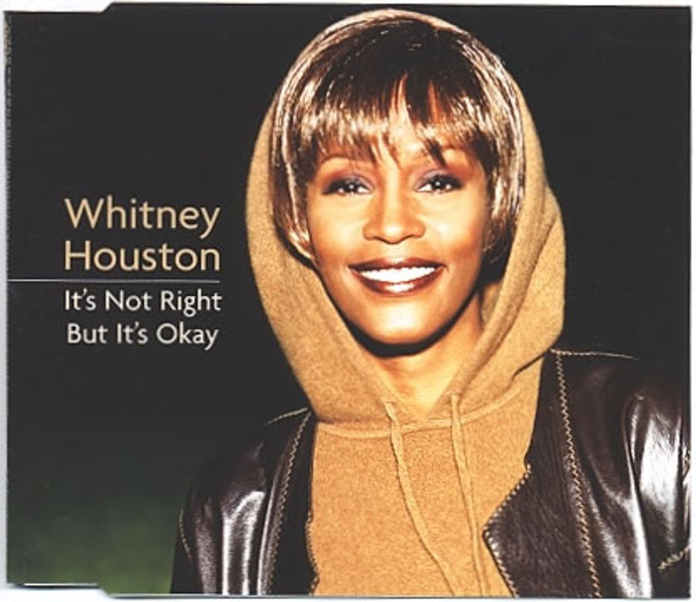 Whitney Houston It's Not Right But It's Okay UK Promo CD single (CD5 / 5") WH006