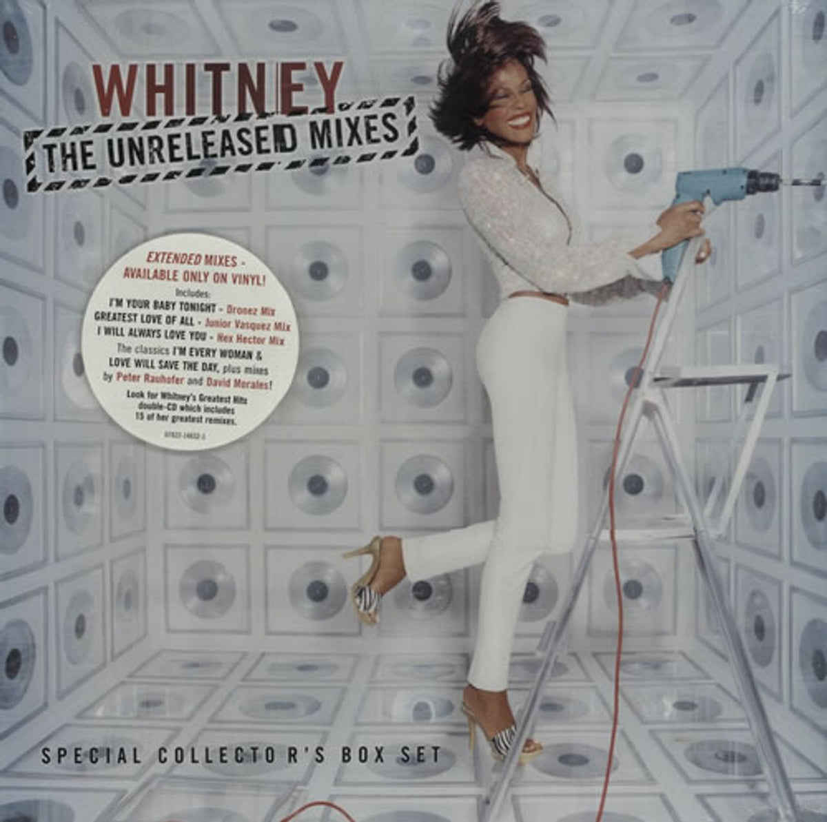 Whitney Houston The Unreleased Mixes - Sealed US Vinyl box set