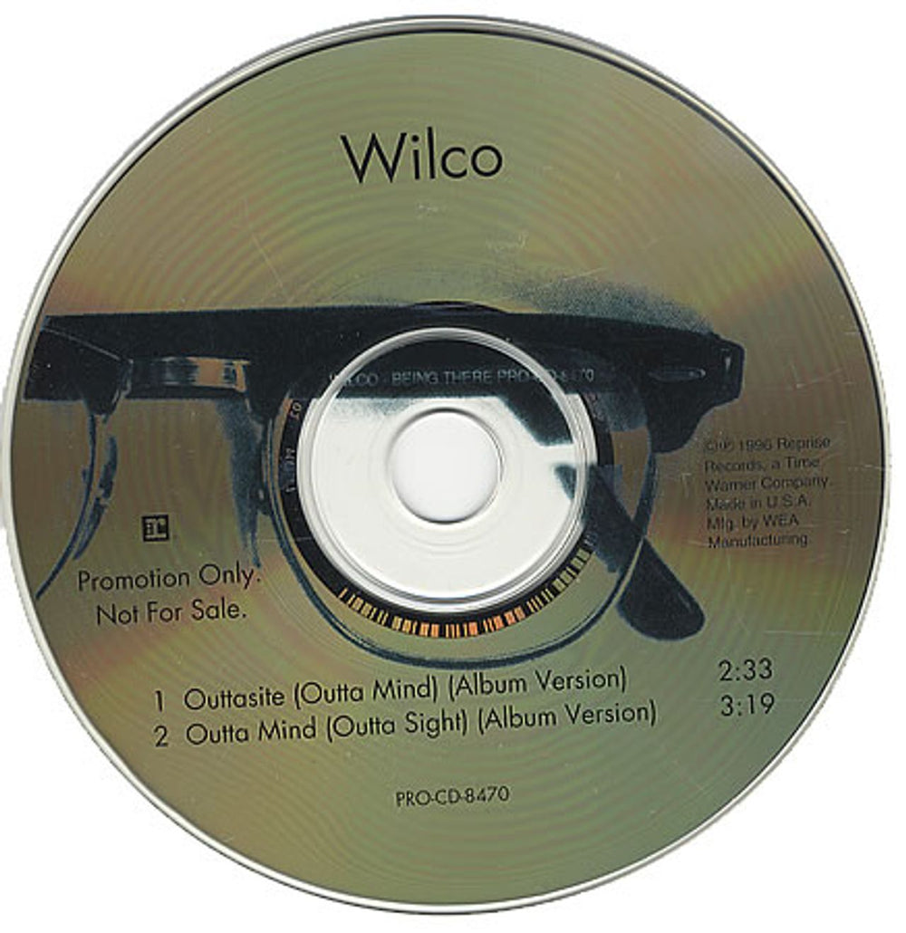 Wilco Outtasite [Outa Mind] US Promo CD single (CD5 / 5") PRO-CD-8470