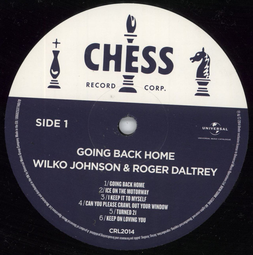 Wilko Johnson Going Back Home - 180gm Vinyl UK vinyl LP album (LP record) WLJLPGO794292