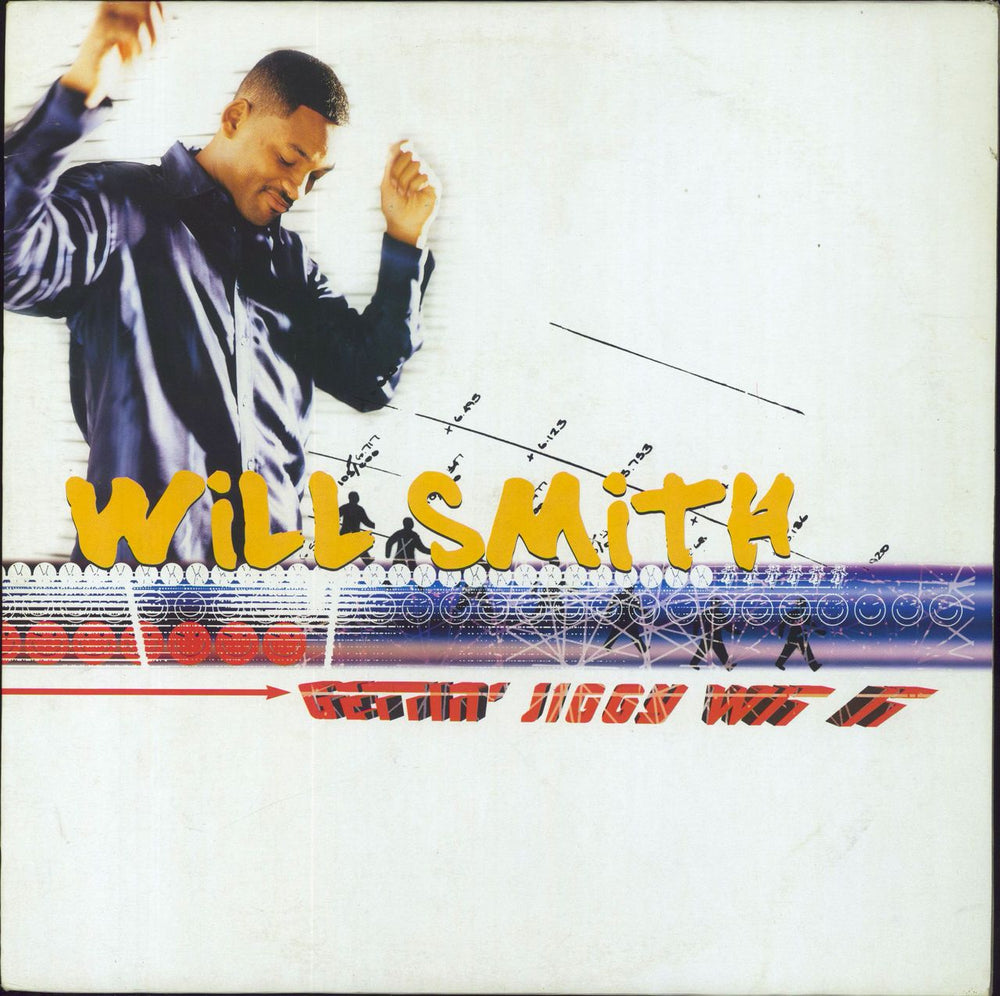 Will Smith Gettin' Jiggy Wit It UK Promo 12" vinyl single (12 inch record / Maxi-single) XPR2383