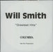 Will Smith Greatest Hits UK Promo CD-R acetate CD-R