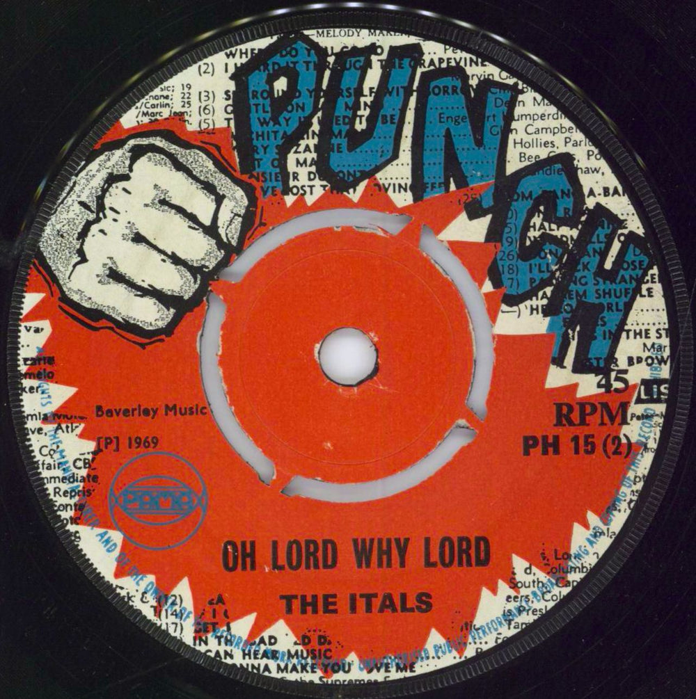 Winston Blake Herbert Splifington / Oh Lord Why Lord UK 7" vinyl single (7 inch record / 45) 44907HE797564