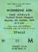 Wishbone Ash No Smoke Without Fire + Ticket Stub UK tour programme