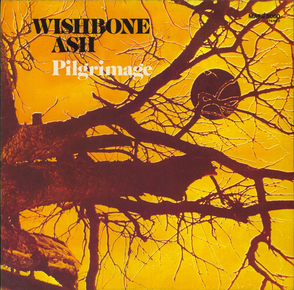 Wishbone Ash Pilgrimage German vinyl LP album (LP record) MAPS5060