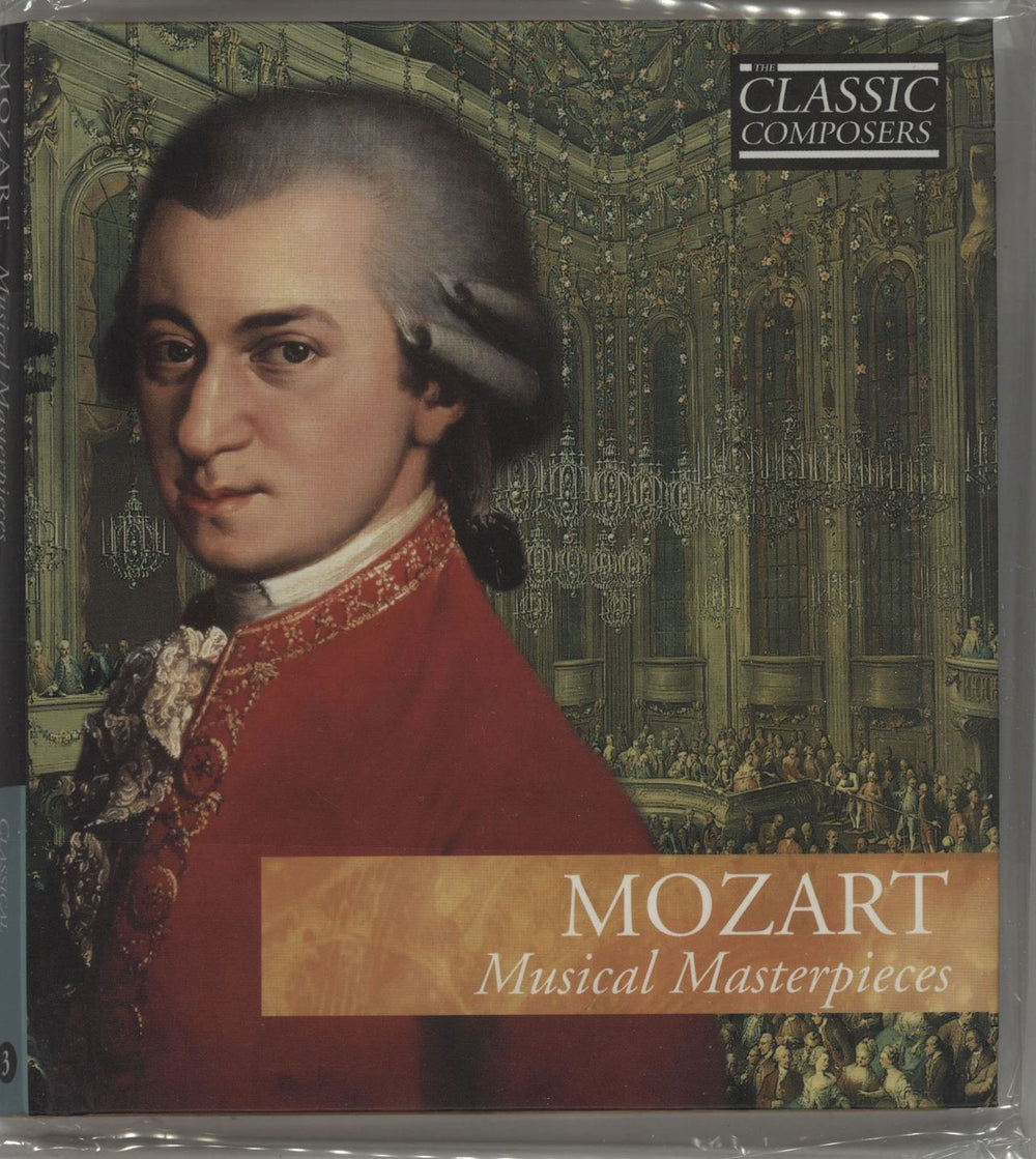 Wolfgang Amadeus Mozart Musical Masterpieces UK CD album (CDLP) CMN61