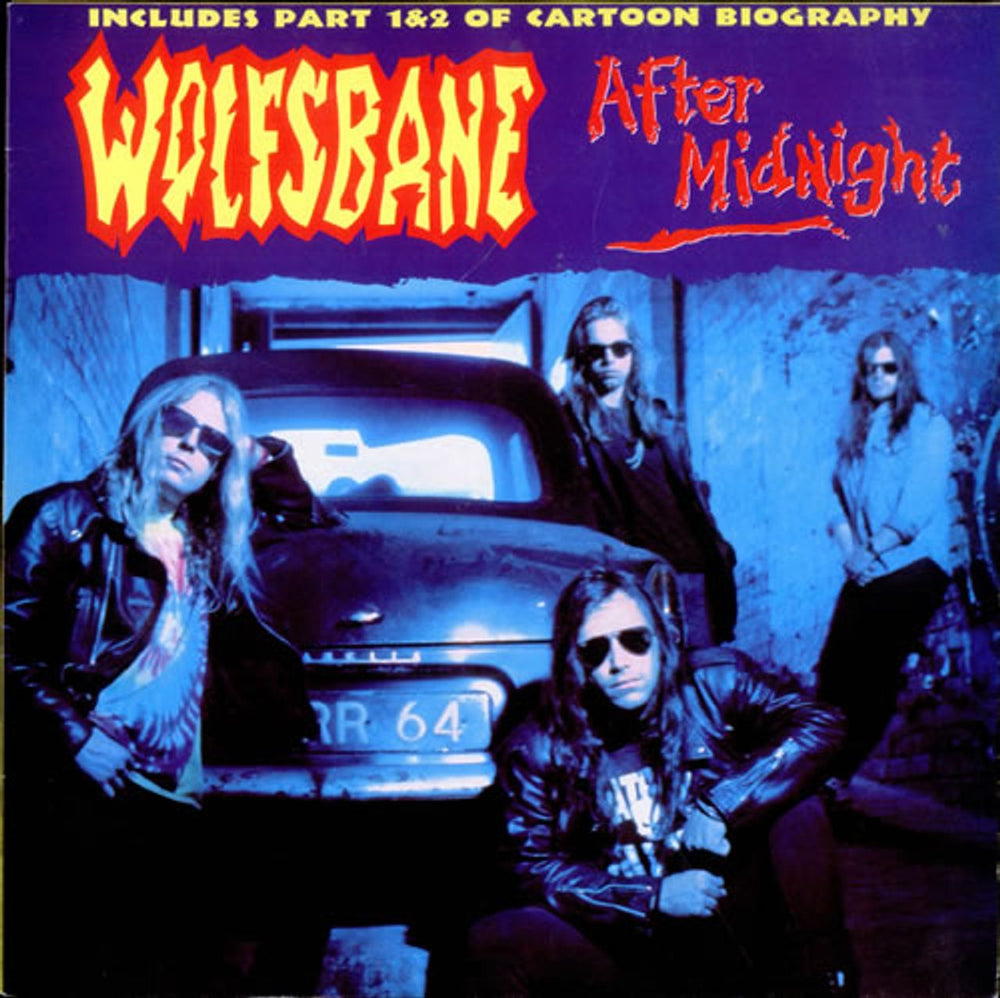 Wolfsbane After Midnight + Cartoon-Strip Biography UK 12" vinyl single (12 inch record / Maxi-single) DEFA1412