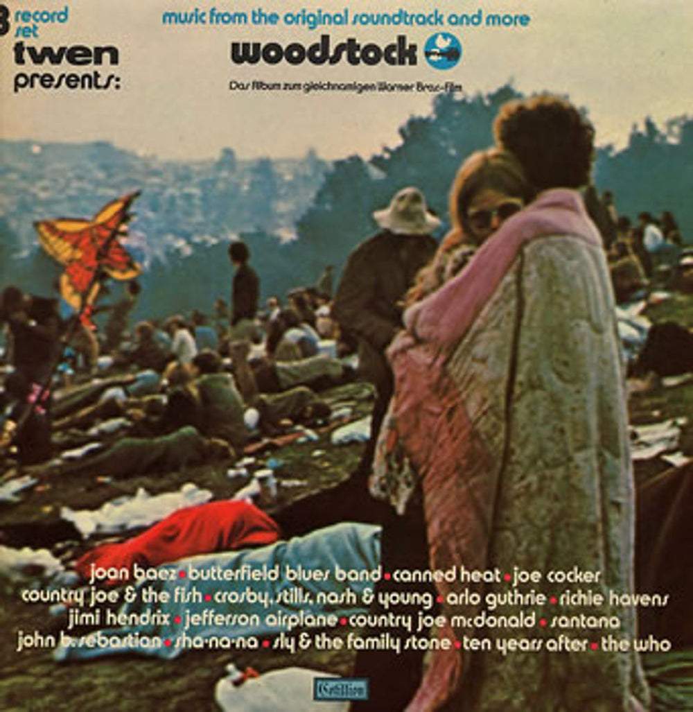 Woodstock Woodstock German 3-LP vinyl record set (Triple LP Album) SD3-500