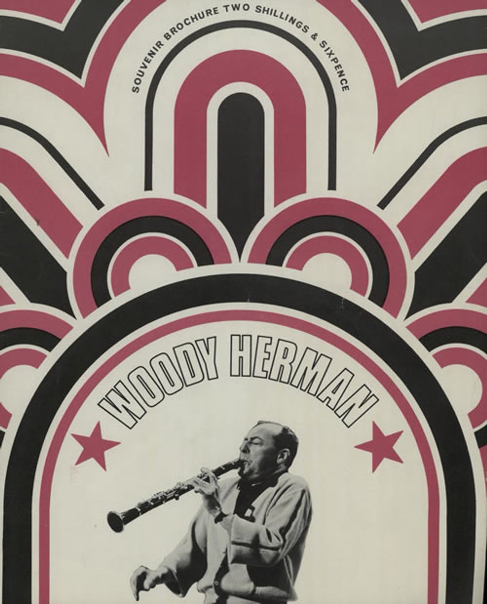 Woody Herman Souvenir Brochure UK tour programme TOUR PROGRAMME