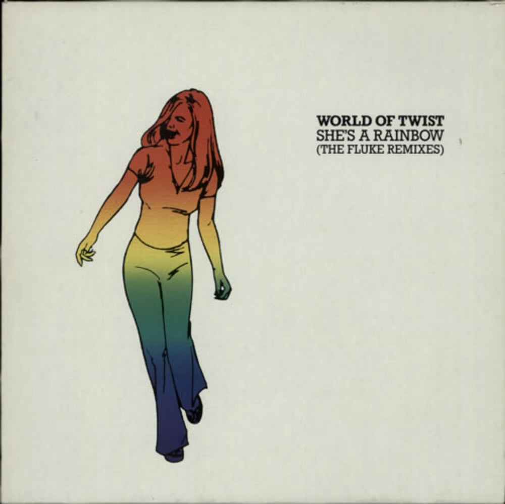 World Of Twist She's A Rainbow UK 12" vinyl single (12 inch record / Maxi-single) YRT82