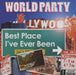 World Party Best Place I've Ever Been US Promo CD single (CD5 / 5") SVRPRCD02