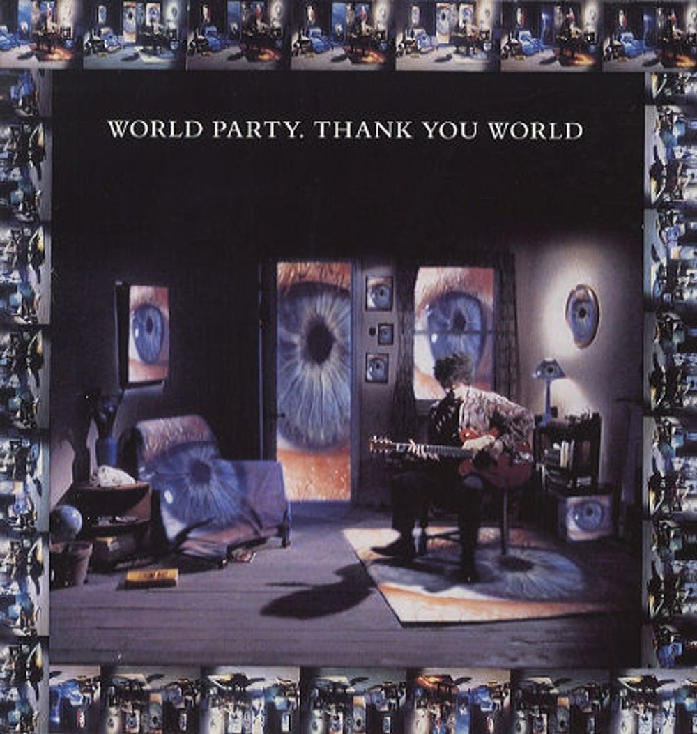 World Party Thank You World UK 12" vinyl single (12 inch record / Maxi-single) ENYX643