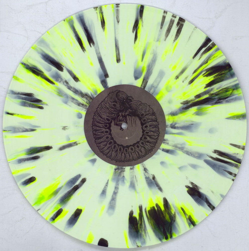 WVRM Colony Collapse - Green with Chartreuse and Black Splatter vinyl US vinyl LP album (LP record) 6Y0LPCO822383