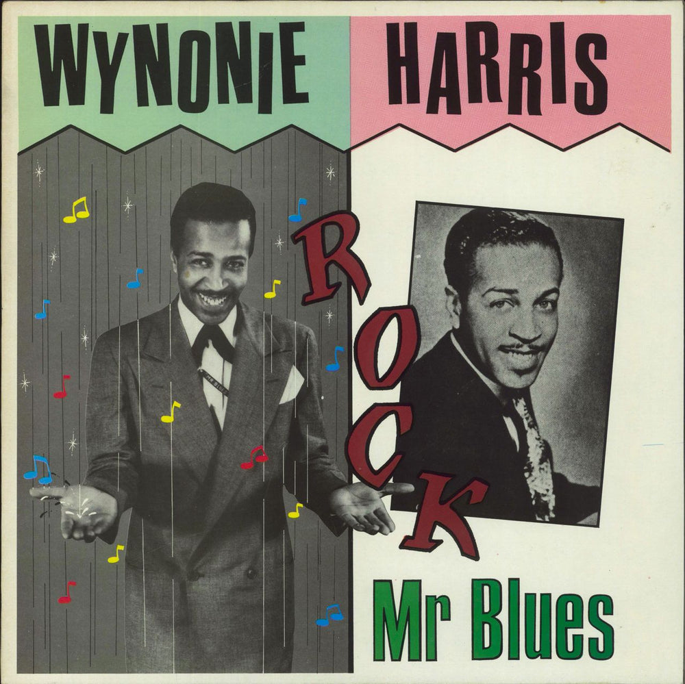 Wynonie Harris Rock Mr. Blues UK vinyl LP album (LP record) CRB1097