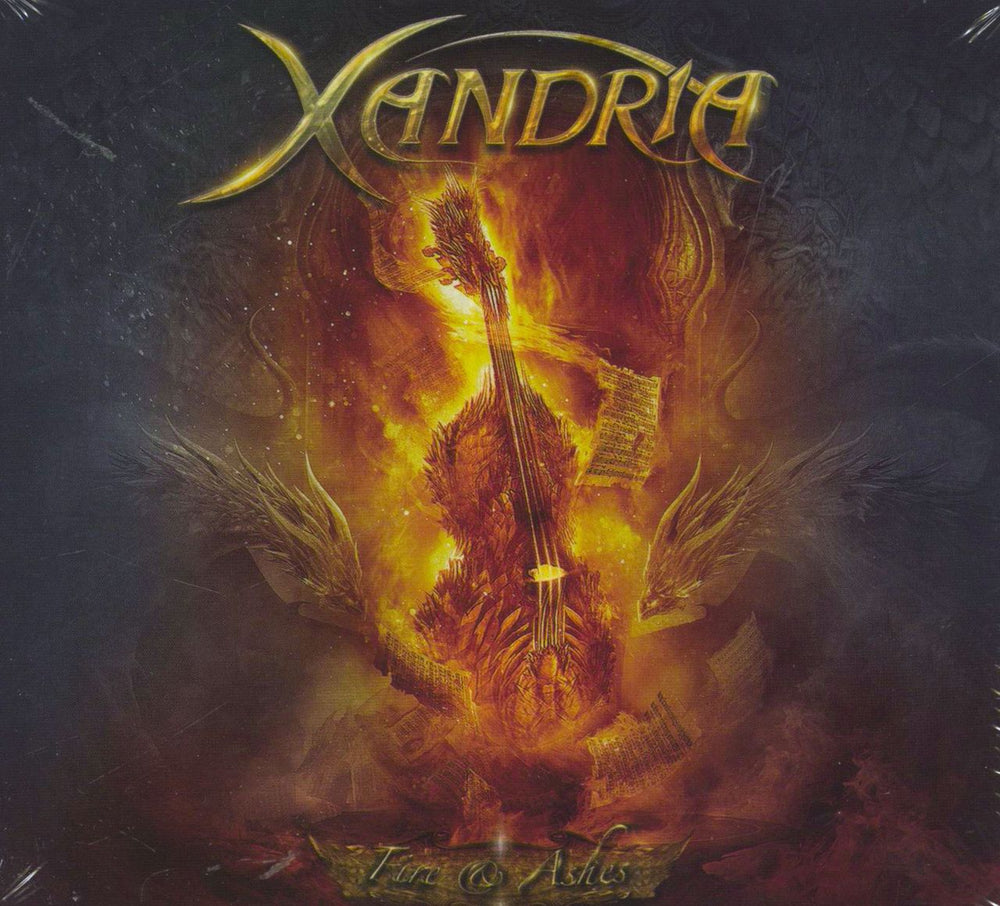 Xandria Fire & Ashes - Sealed German CD single (CD5 / 5") NPR613DP