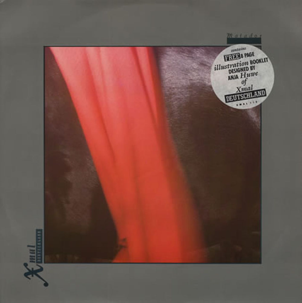 Xmal Deutschland Matador + Booklet UK 12" vinyl single (12 inch record / Maxi-single) XMAL112