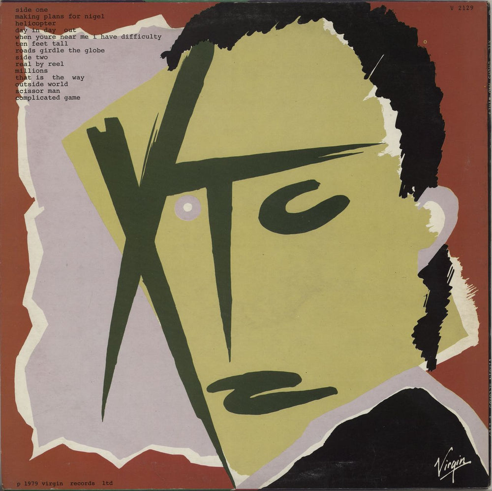 XTC Drums And Wires - Stickered & Complete UK vinyl LP album (LP record)