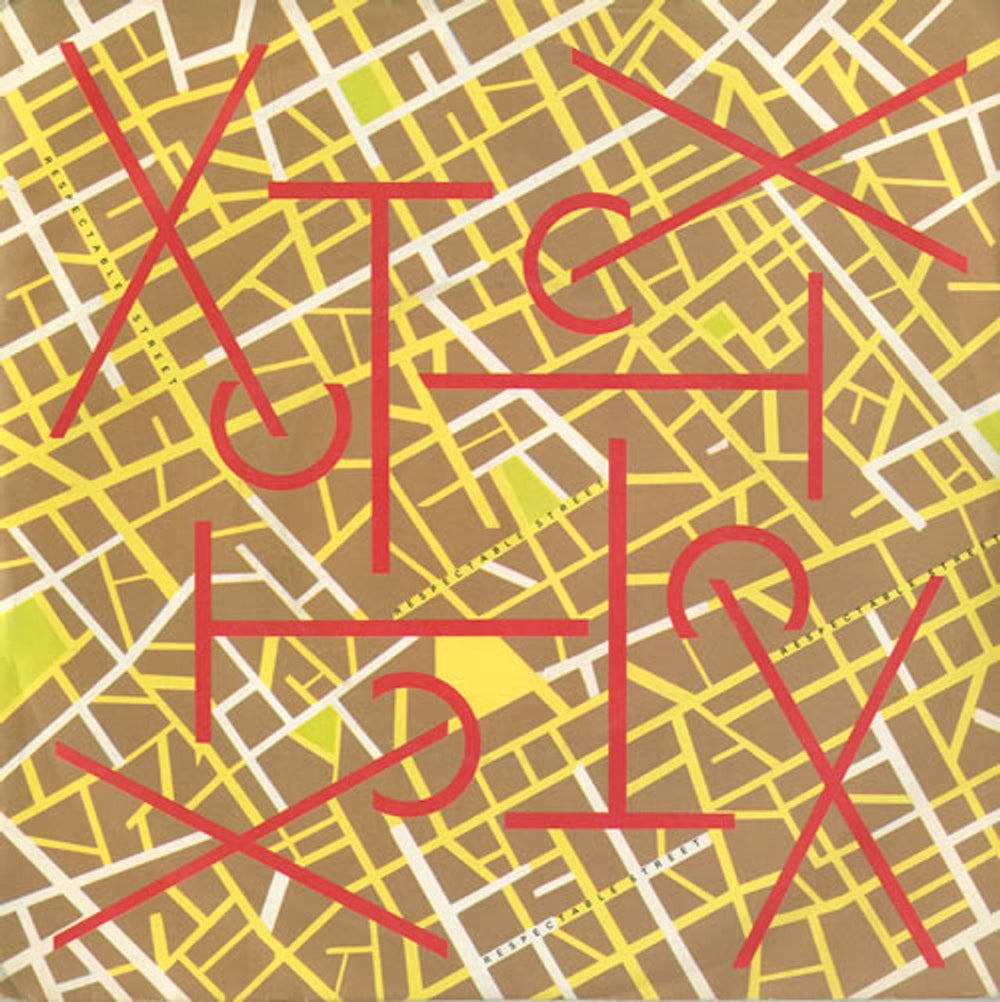 XTC Respectable Street UK 7" vinyl single (7 inch record / 45) VS407