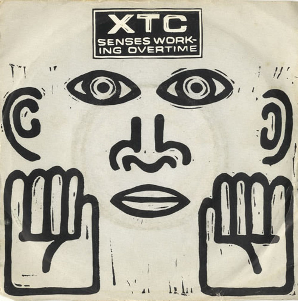 XTC Senses Working Overtime UK 7" vinyl single (7 inch record / 45) VS462