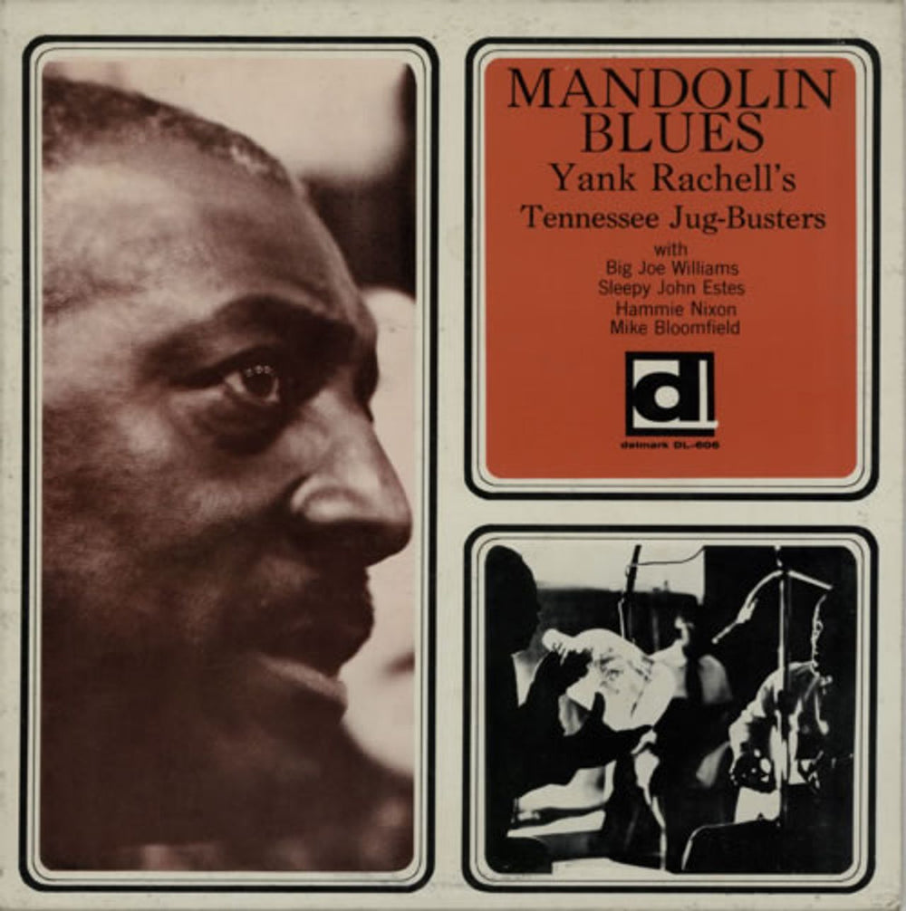 Yank Rachell Mandolin Blues US vinyl LP album (LP record) DL-606