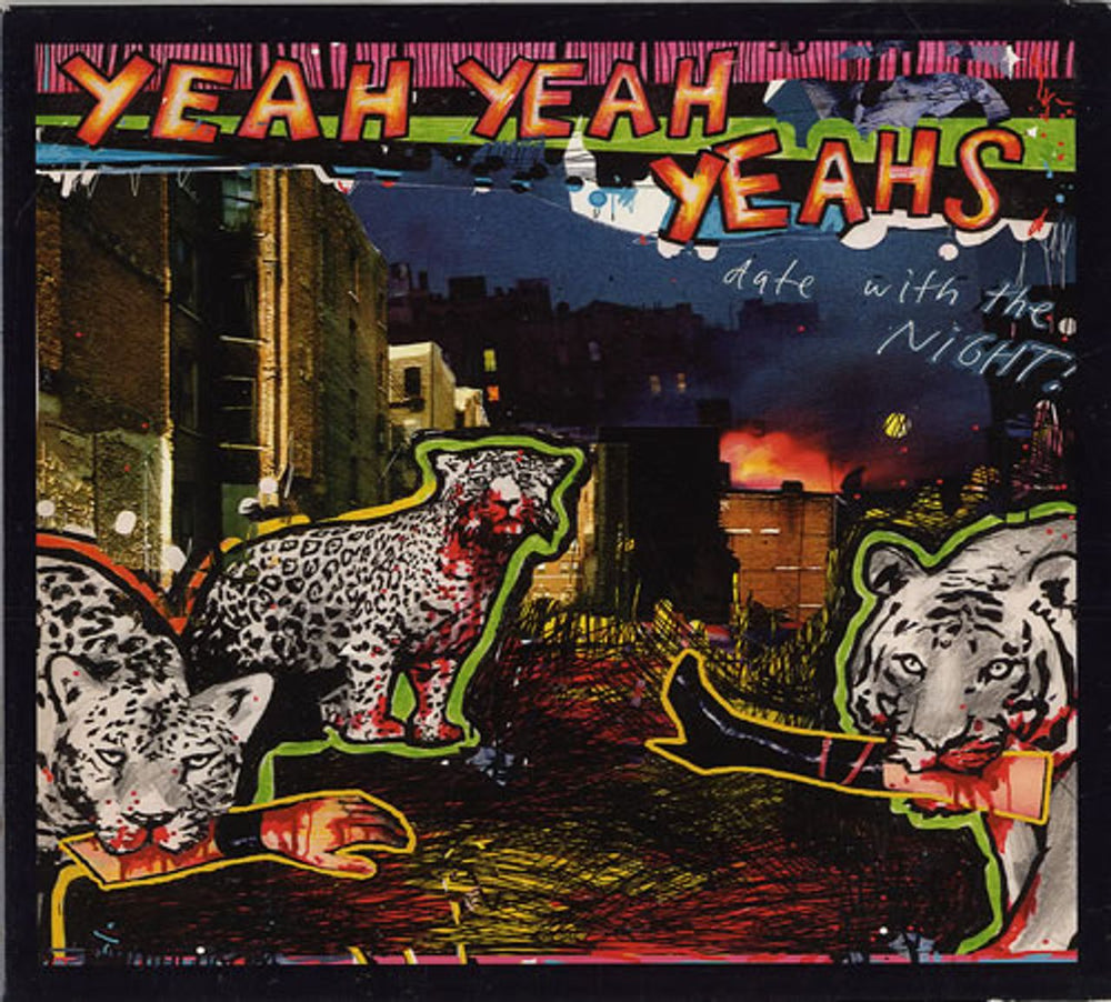 Yeah Yeah Yeahs Date With The Night UK CD single (CD5 / 5") 0657442