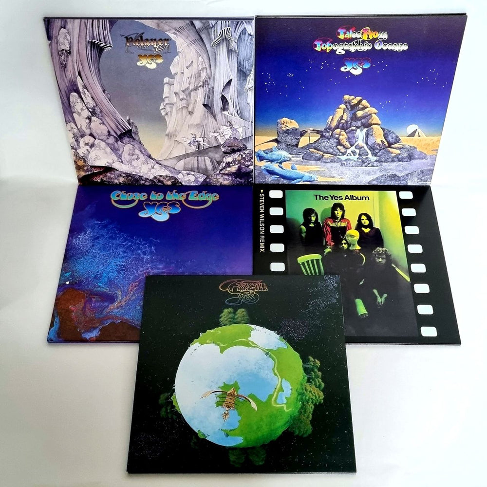 Yes The Steven Wilson Remixes - Open Shrink UK Vinyl Box Set YESVXTH767024