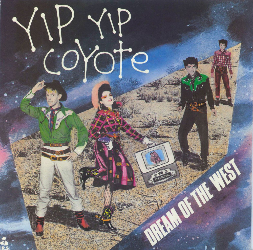 Yip Yip Coyote Dream Of The West UK Promo 7" vinyl single (7 inch record / 45) YIP1