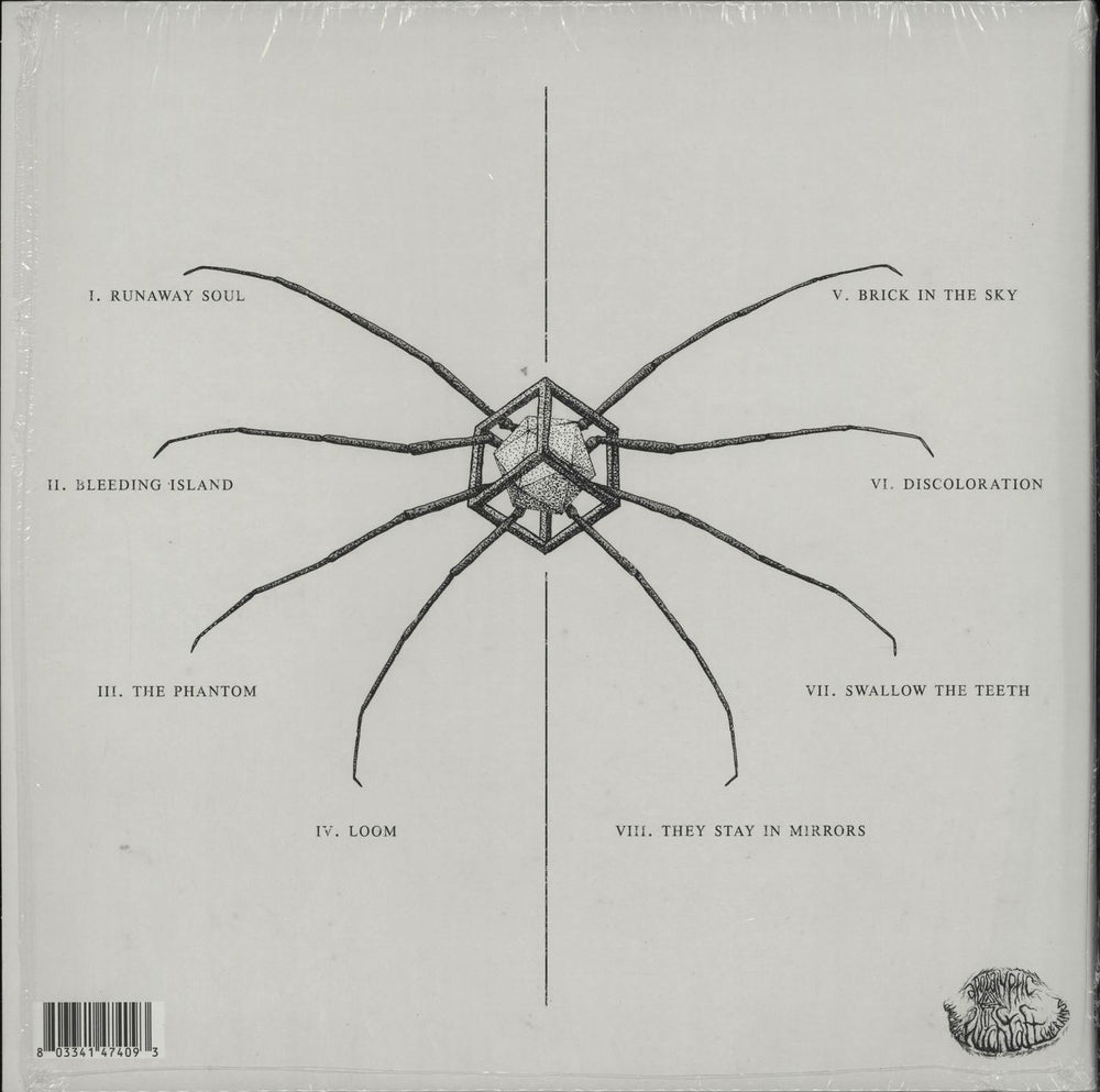 Zatokrev Silk Spiders Underwater... - Black and White Vinyl UK 2-LP vinyl record set (Double LP Album)