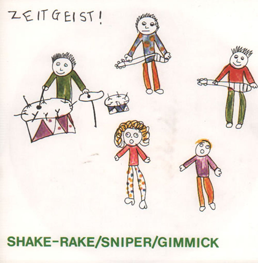 Zeitgeist (New Wave) Shake-Rake UK 7" vinyl single (7 inch record / 45) HUM5