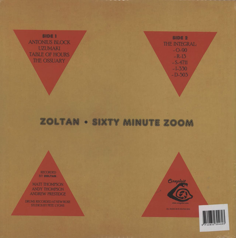 Zoltan Sixty Minute Zoom + CD Austrian vinyl LP album (LP record) 742832304603