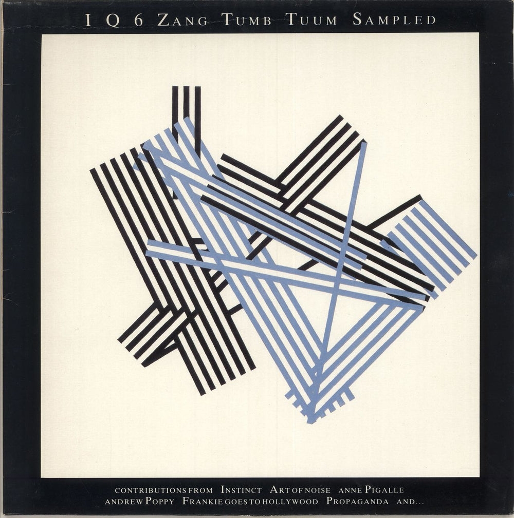 ZTT label Sampled UK vinyl LP album (LP record) IQ6